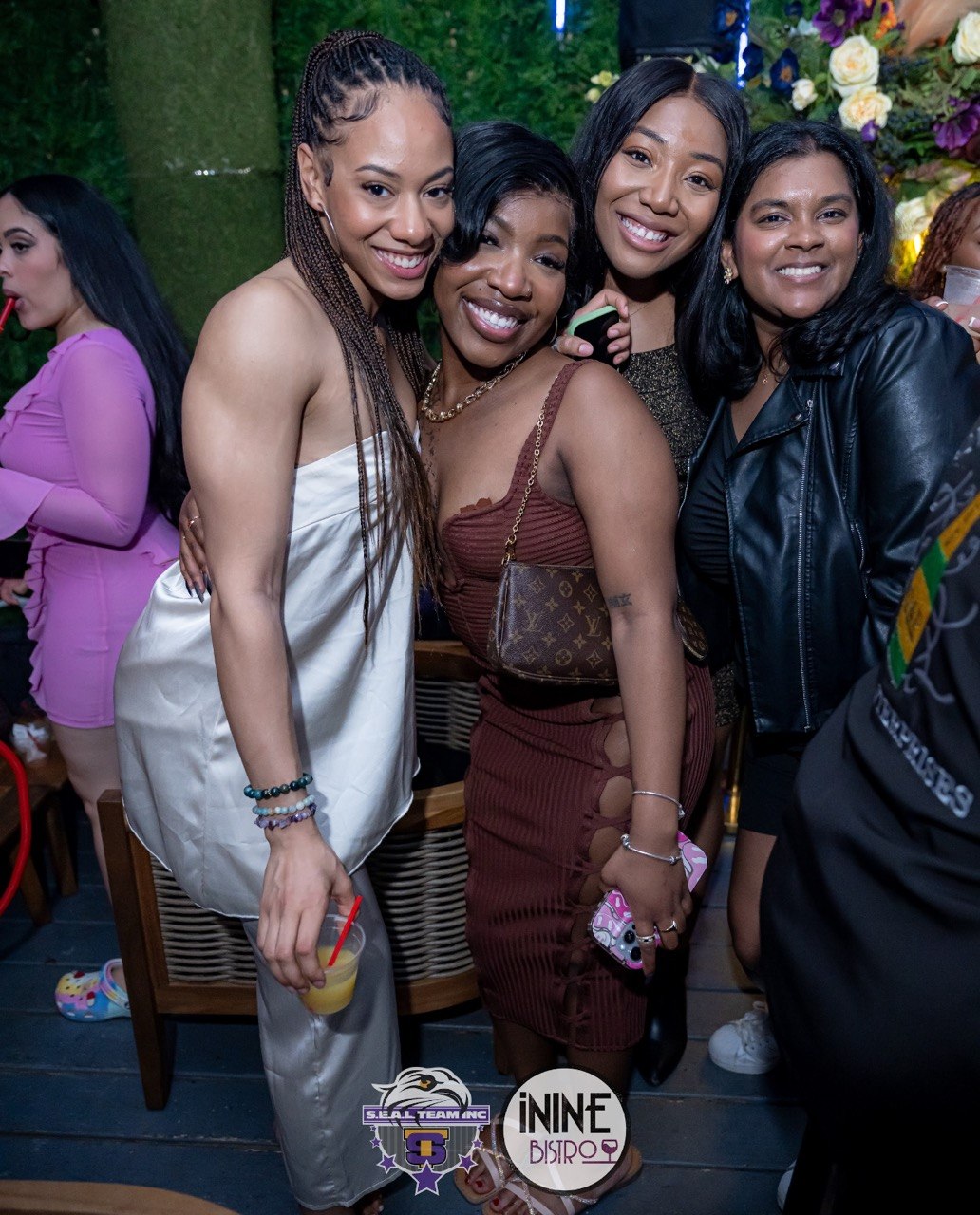 Girls night in the garden