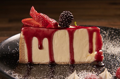 INine Bistro Desert NY Style Cheesecake